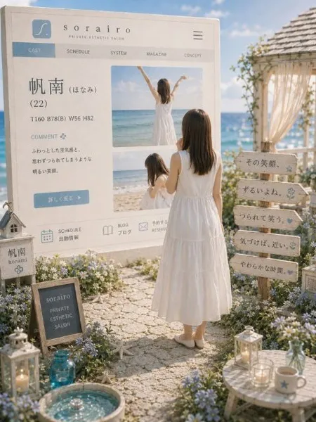帆南（ほなみ）｜そらいろ～市川プライベートエステ～【千葉】船橋・西船橋メンズエステ