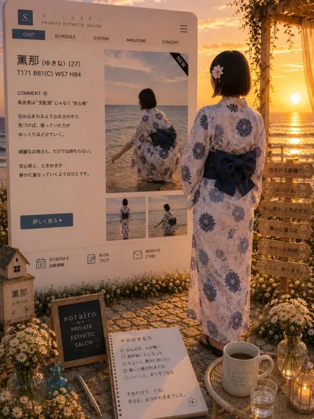 薫那（ゆきな）｜そらいろ～市川プライベートエステ～【千葉】船橋・西船橋メンズエステ