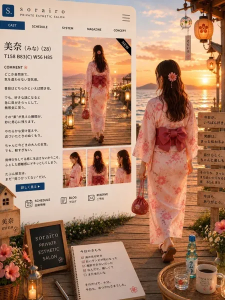 美奈（みな）｜そらいろ～市川プライベートエステ～【千葉】船橋・西船橋メンズエステ