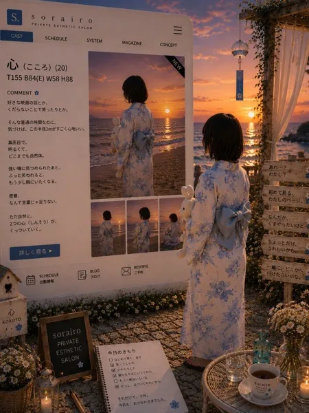 心（こころ）｜そらいろ～市川プライベートエステ～【千葉】船橋・西船橋メンズエステ