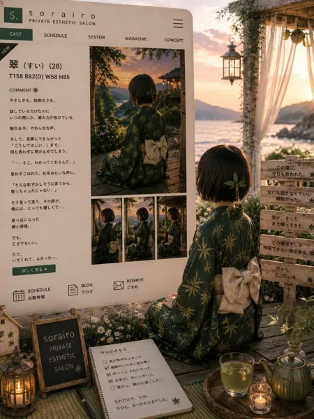 翠（すい）｜そらいろ～市川プライベートエステ～【千葉】船橋・西船橋メンズエステ