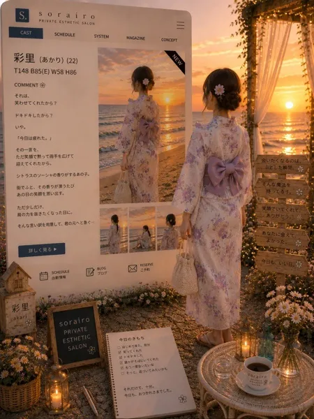 彩里（あかり）｜そらいろ～市川プライベートエステ～【千葉】船橋・西船橋メンズエステ